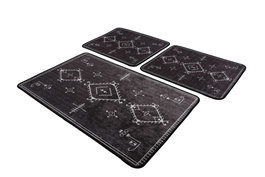 Mijölnir Juego de alfombrillas de baño Antiguo Gris oscuro
